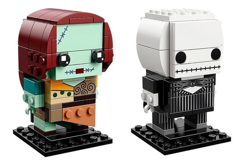 Lego Brick Headz Jack Skellington Y Sally 41630
