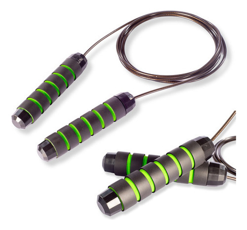 Corda De Pular Profissional Speed Rope 3m - Verde - Nybc