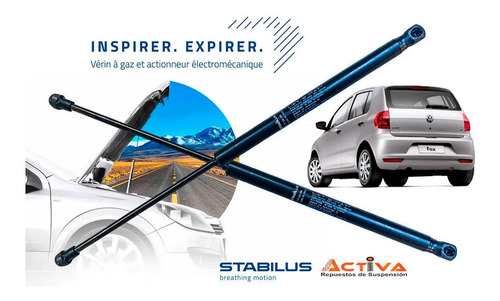 Imagen 2 de 5 de Amortiguador Baul Vw Suran Original Kitx2