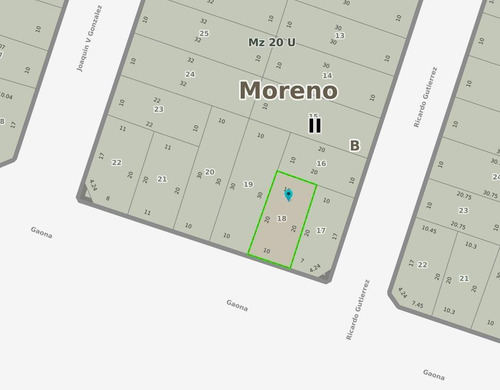 Imagen 2 de 5 de Terreno Comercial De 200 M² Sobre Acceso Oeste Km 37 - Moreno