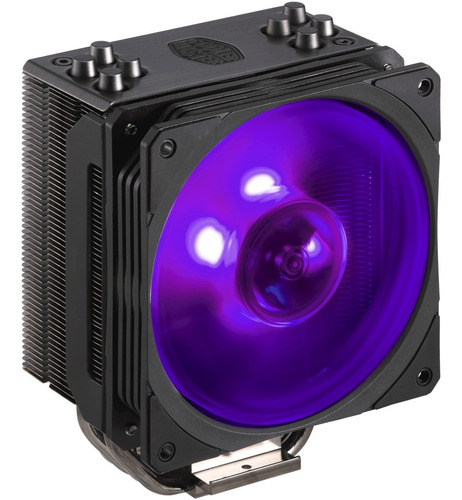 Cooler Cpu Coolermaster Hyper212 Rgb Black Edition Amd Intel