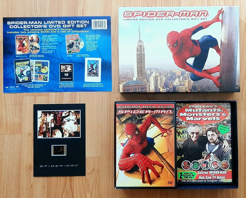 Spider-man Dvd Collector's Gift Set Edición Limitada
