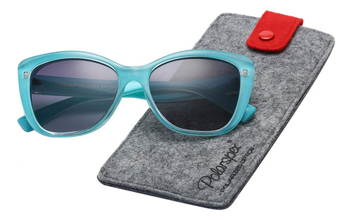 Polarspex - Lentes De Sol Polarizados Clsicos Para Mujer, Di