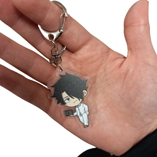 Imagen 2 de 4 de Llavero Acrílico The Promised Neverland Gastovic Anime Store