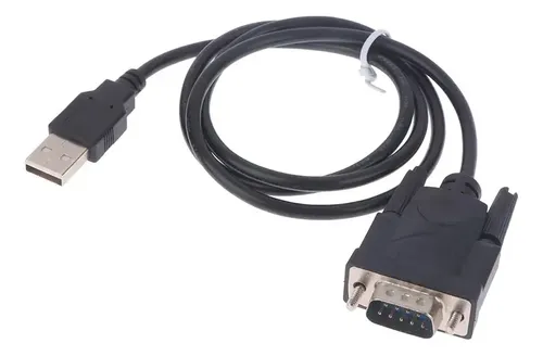 Cable Adaptador USB A RS232 DB9 (9 Pines) - Chip PL2303, 1.2m, Compatible Con Windows 11/10/8/7/XP Y Mac