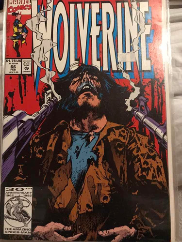 Comic Wolverine #66. Feb 1993.