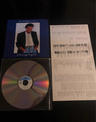 Laser Disc Impecable Julio Iglesias Made In Japan