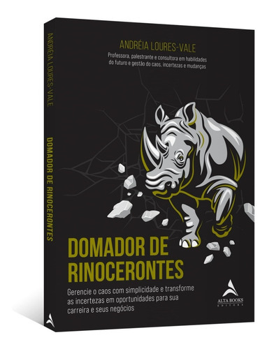 Livro Domador De Rinocerontes