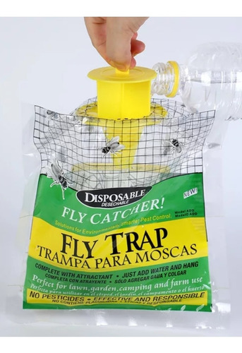 Fly Trap  12 Utrampa Para Mosca, Mata Mosca, Purge,caja