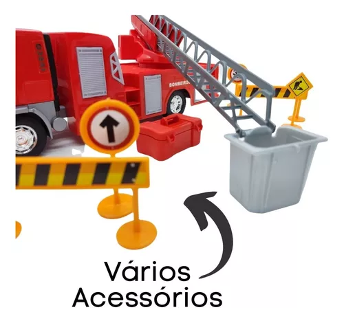 Caminhão De Bombeiro Iveco Tector Usual Plastic - 583