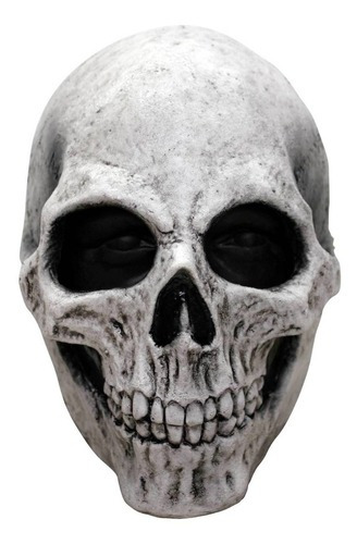 Máscara Cráneo De Calavera Blanca Skull Halloween Ghoulish