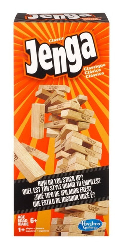 Imagen 3 de 7 de Jenga Clásico Hasbro A2120