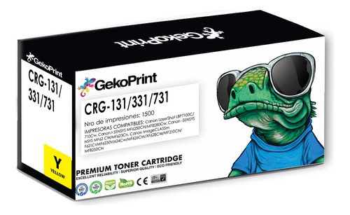 Toner Geko Compatible Canon Crg131 331 731 Para Lbp 7100