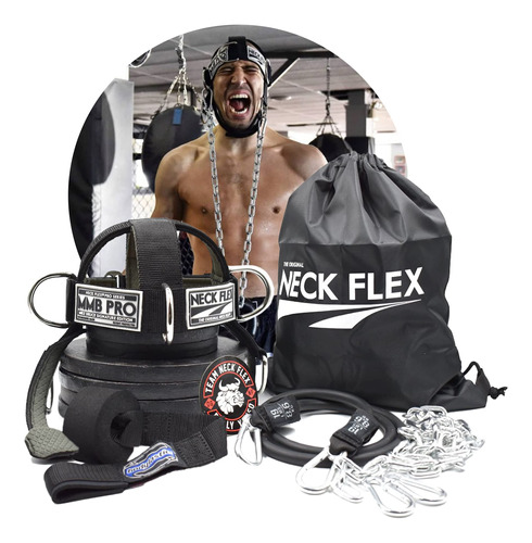 Neck Flex - Serie Mmb Pro, Kit De Entrenamiento Muscular De