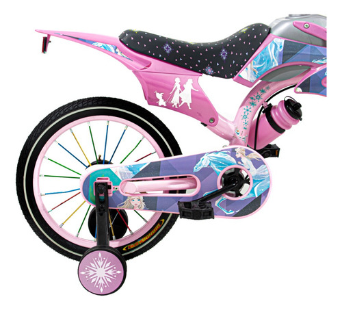 Bicicleta Infantil Simil Motocross Rodado 16 Disney Premium