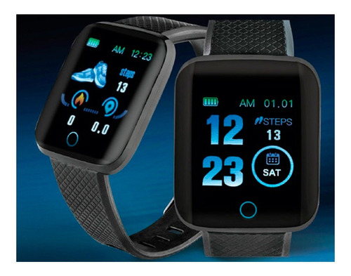 Imagen 3 de 3 de Smart Watch Gsw-1015bk Bluetooth Green Leaf