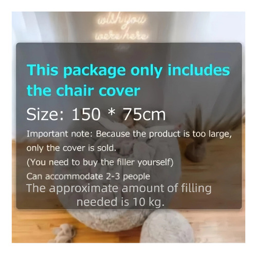 Sofa Large Lazy Bean Bag Family Lounge Ultra Comfortable