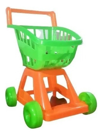 Juguete Carrito Mercado Niños Plastico Multicolor