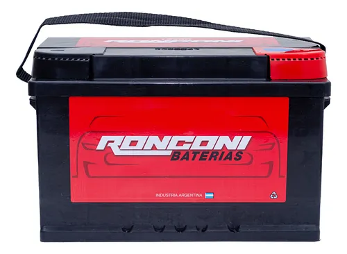 Bateria Ronconi 12x80 Amp 12 Volt 80 Amp Para Auto