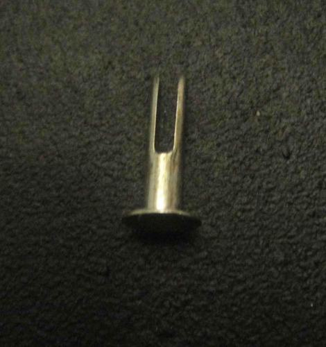 Remache Bifurcado 100 Pzas Cromado L1.2xc0.5xae0.3 Cm