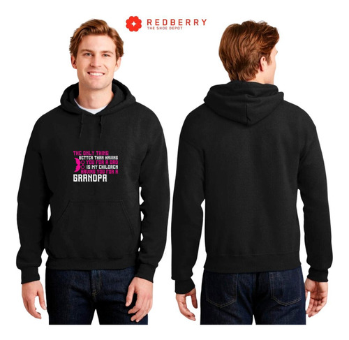 Sudadera Hombre Hoodie Abuelo Papá Padre Hijo Hija 044