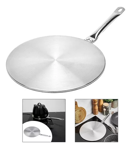 Adaptador de placa de inducción, placa difusora de cocina de inducción para  el hogar, olla de cocina, placa de cocina eléctrica, placa de cocina de  13cm Gloria Placa difusora de calor