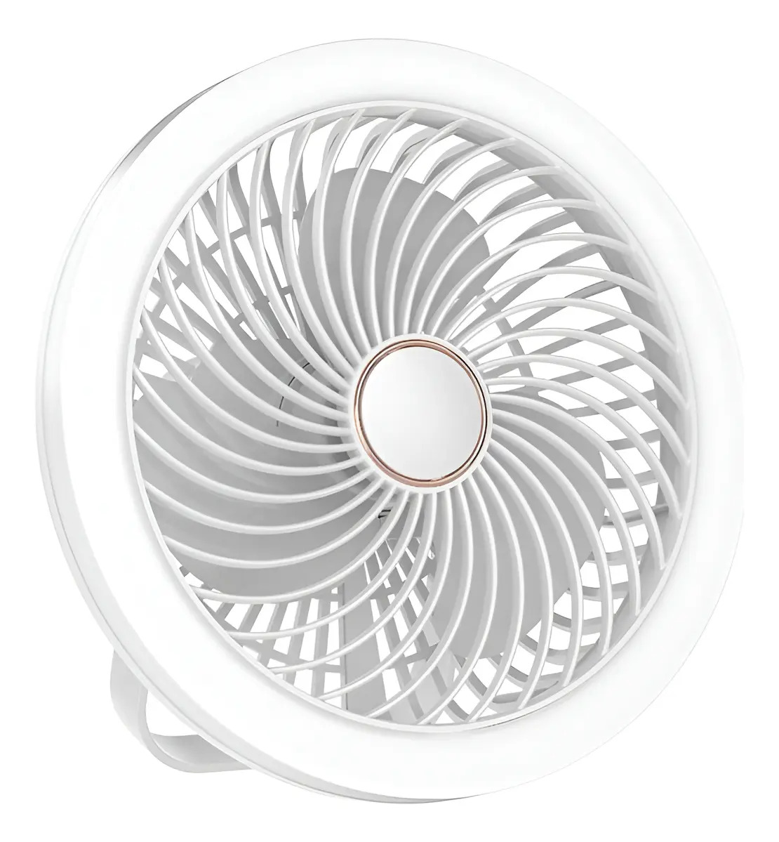 Ventilador Portátil 4.5 W Storee Compacto Com Controle Branco