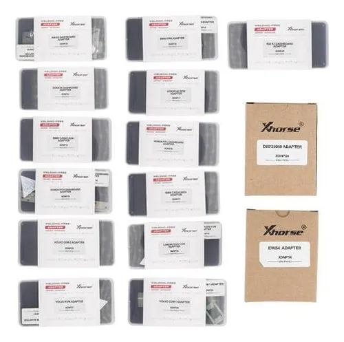 Xhorse Programador Mini Prog Sin Desoldar + Full Adaptadores