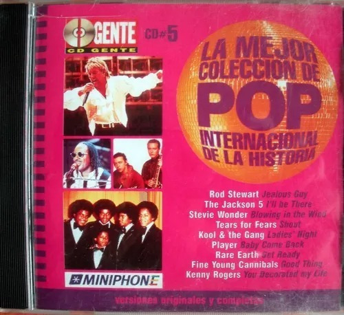 La Mejor Coleccion De Pop Internac De La Historia Gente Cd 