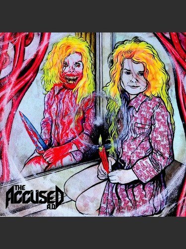 Disco Lp Vinyl The Accused A.d.  The Ghoul In The Mirror 