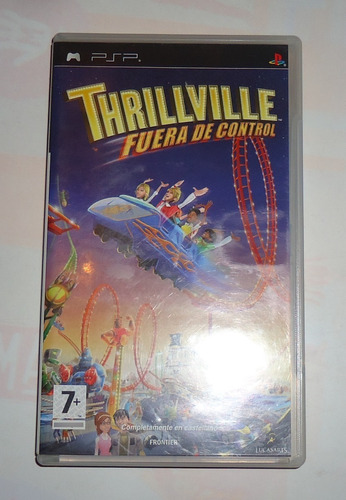 Juego Thrillville Psp Play Station Completo Con Caja Manual