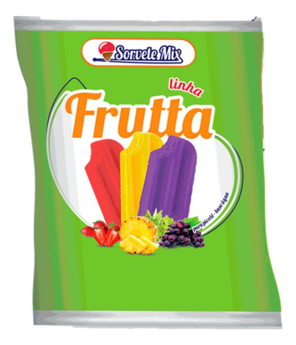 Base Pó Saborizante Uva Sorvetemix C/ 1 Kg