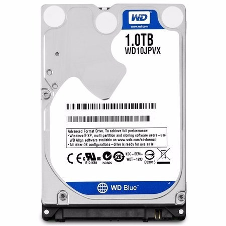 Hd P/notebook 1 Tb Sata 6 Gb/s Blue Wd10jpvx Western Digital