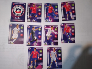 10 Cartas  Emblemas  Copa América Chile 2015 $6.000× Todas 