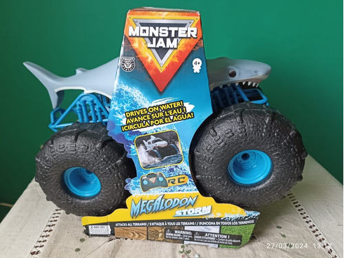 Control Remoto Megalodon Storm Monster Jam Todo Terreno Rc