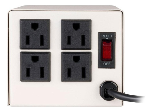 Regulador De Voltaje 1000 W Con 4 Contactos Max-1000