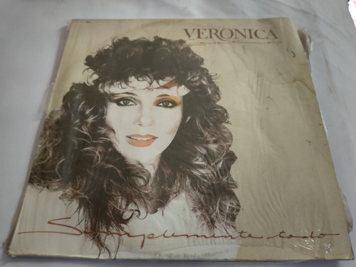 Verónica Castro  Simplemente Todo . Lp Vinilo Promocional