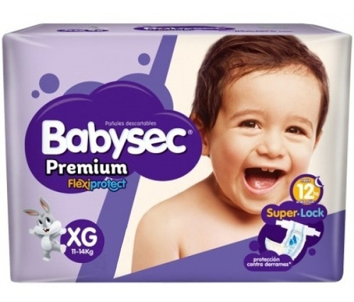 Pañales Babysec Premium  XG x 32 unidades
