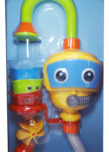 Juego De Baño Robot Fountain Con Regadera Y 3 Baldes Ck