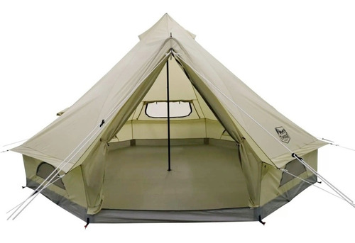 Casa Campaña Tipi 6 Personas, Material Durable E Impermeable