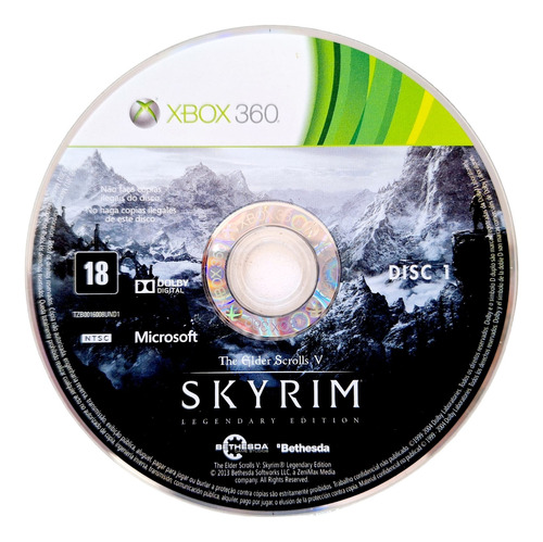 The Elder Scrolls V Skyrim Legendary Edition Xbox 360 (Reacondicionado)