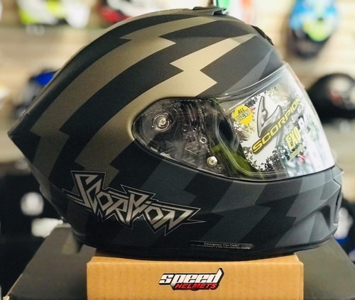 Casco Scorpion Exo-r420 Tracker Titanium