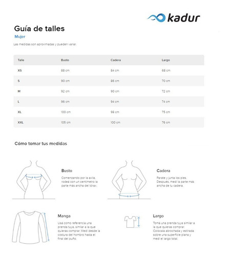 Remera Mujer Entrenamiento Running Fit Camiseta Gym Kadur