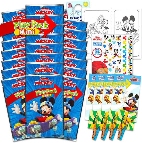 Juego De Recuerdos Para Fiesta De Cumpleaños De Mickey...