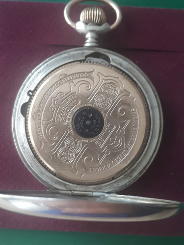 Reloj Bolsillo Hebdomas 8 Dias Funcionando 50 Mm De Diámetro (Usado)