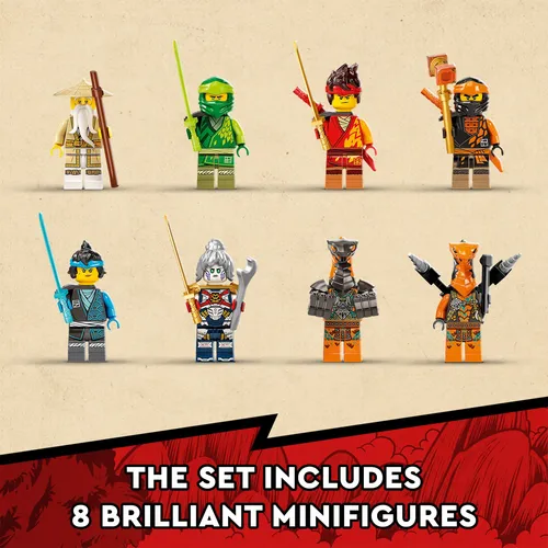 Lego Ninjago Templo Del Dojo Ninja Set 71767 Con 8 Minifigur