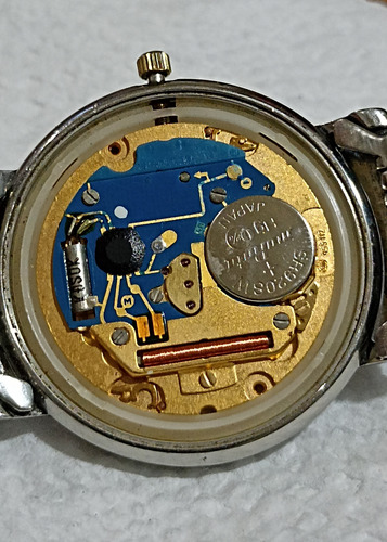 Genuino Reloj Suizo Tissot 1853 Cristal Zafiro Just Date Oro-acero Plateado Blanco (Usado)