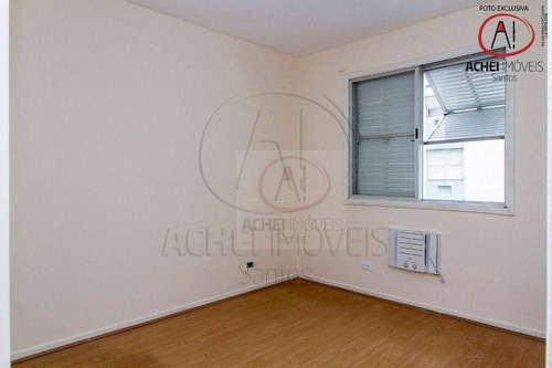 Imagem 10 de 30 de Apartamento Com 2 Dormitórios, 2 Banheiros, Dependência Completa, 1 Vaga, À Venda, 90 M² Por R$ 460.000 - Ponta Da Praia - Santos/sp - Ap10926