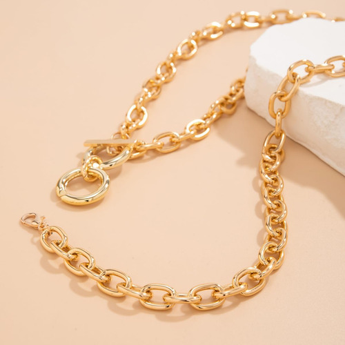 Cjiayujew Gargantilla Gruesa Para Mujer, Collar Con Capas De