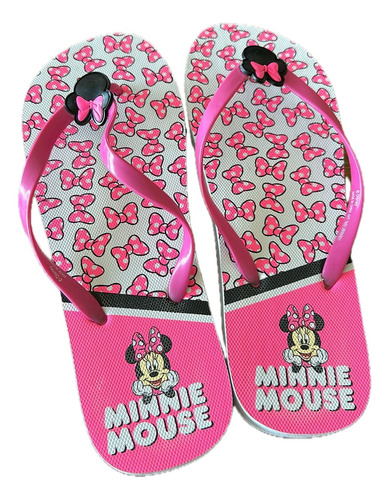 Ojotas Minnie Mouse Mickey Talle 38/39 Disney Original  !!